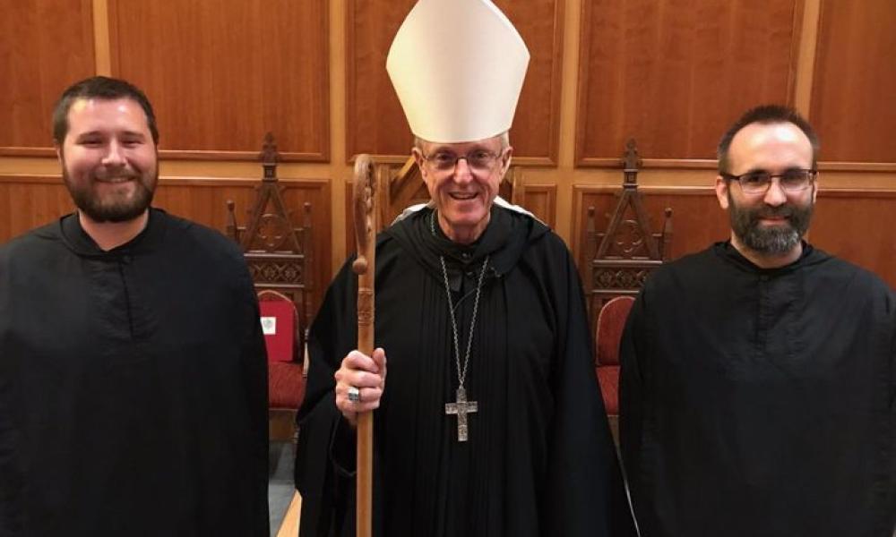 Two enter novitiatate