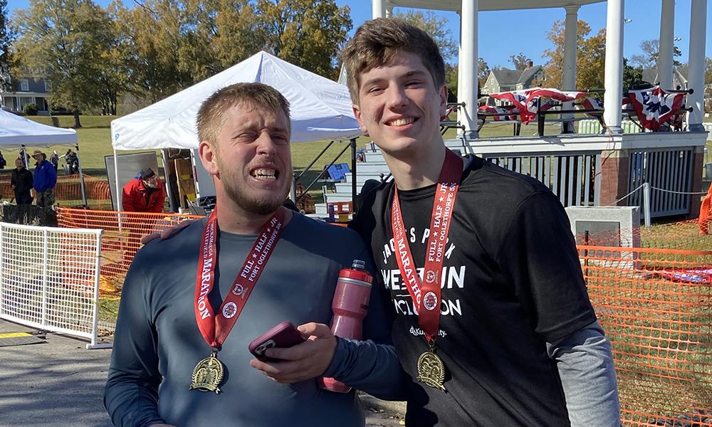 John Carroll Catholic Student Completes Marathon Helping Bring Attention to Autism