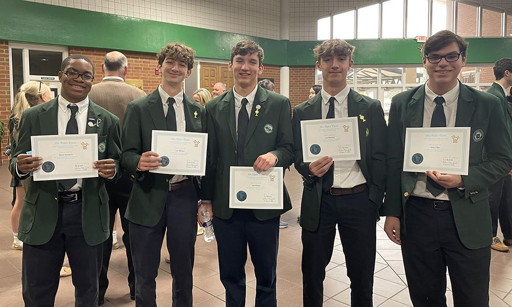 Students Inducted Into Honor Society