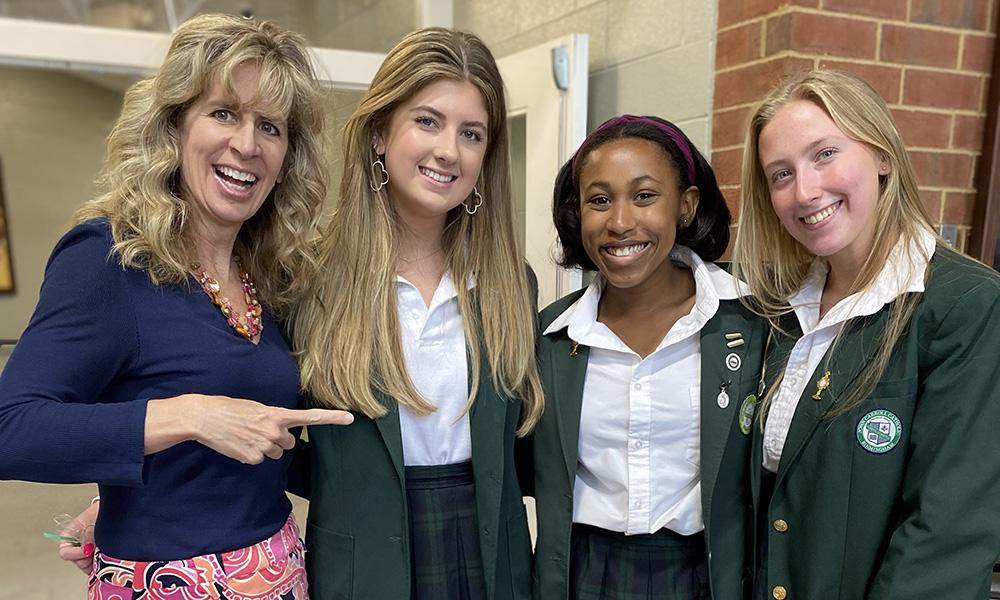 Diocesan High School Inducts New Honor Society Members
