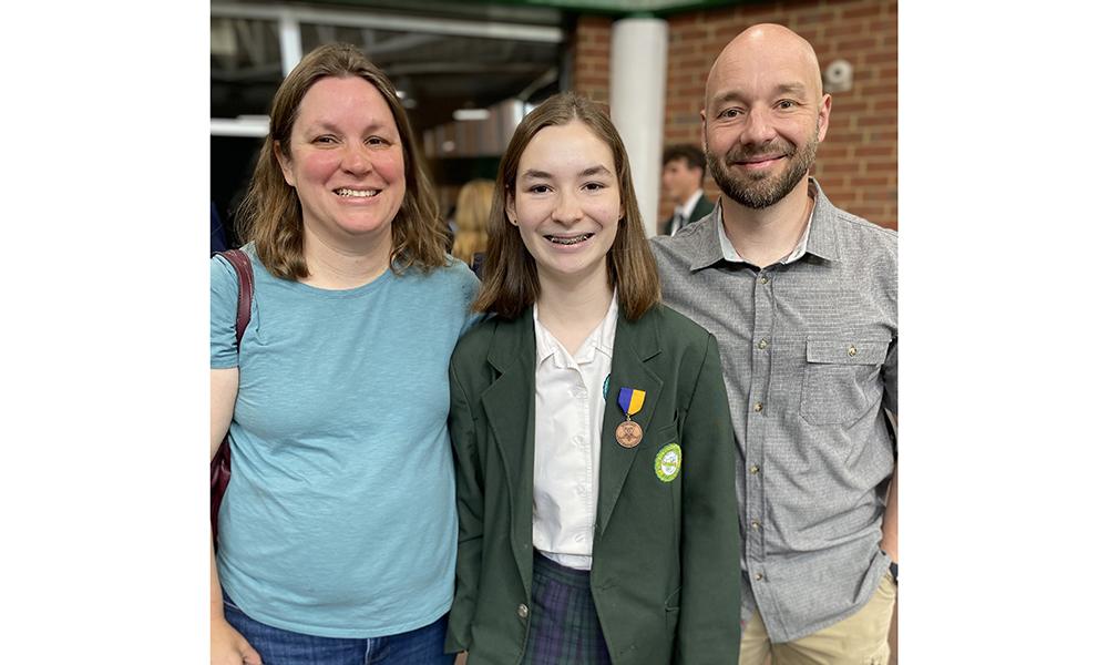 Diocesan High School Inducts New Honor Society Members 4