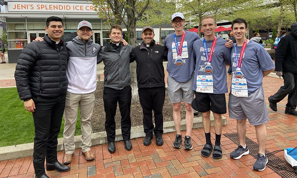 Seminarians Take on 13.1 Miles