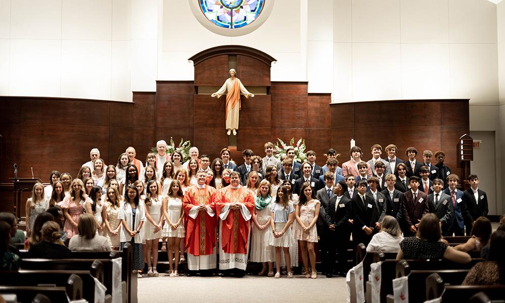 Confirmation at Prince of Peace Catholic Church 2
