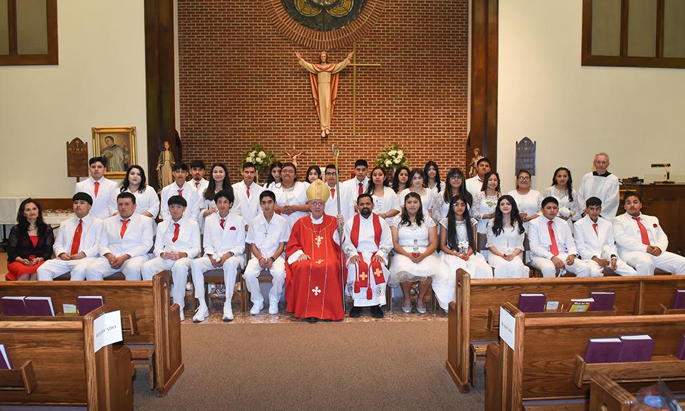 Confirmation at St. Aloysius