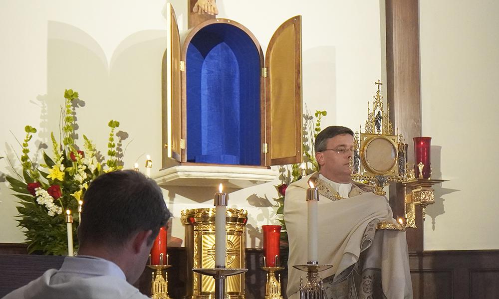 ‘At peace in the presence of Jesus’7