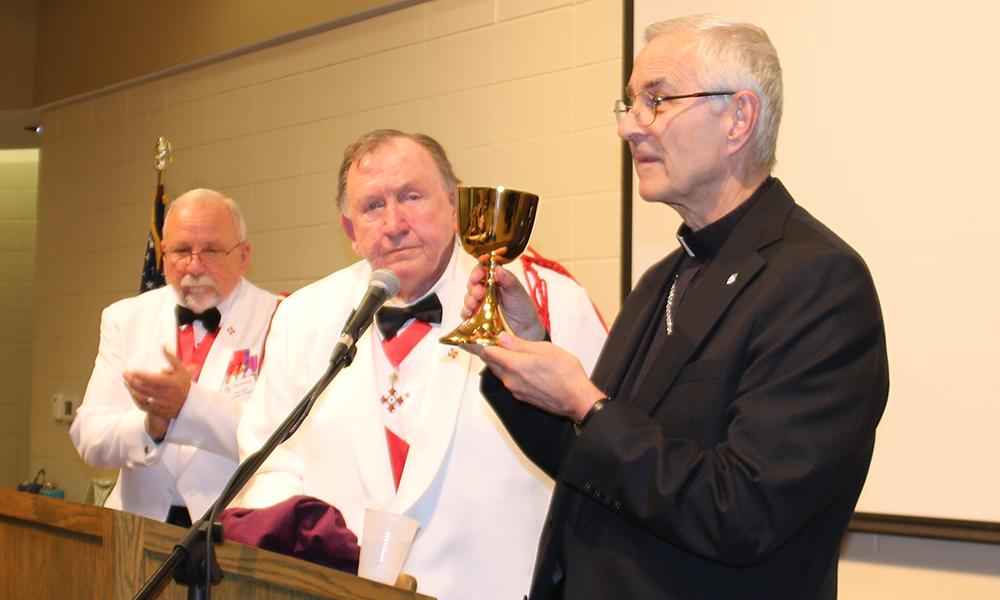 Order of the Fleur De Lis Presents Memorial Chalice