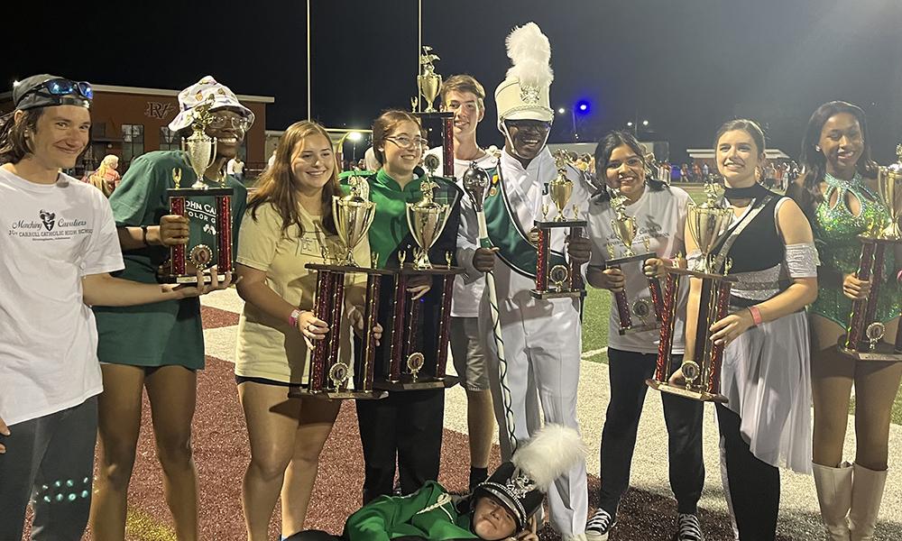 Local Marching Band Attends Invitational