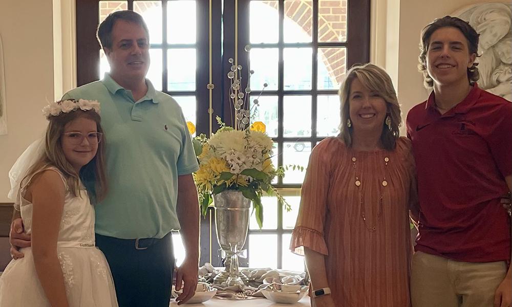 First Communion at St. Aloysius