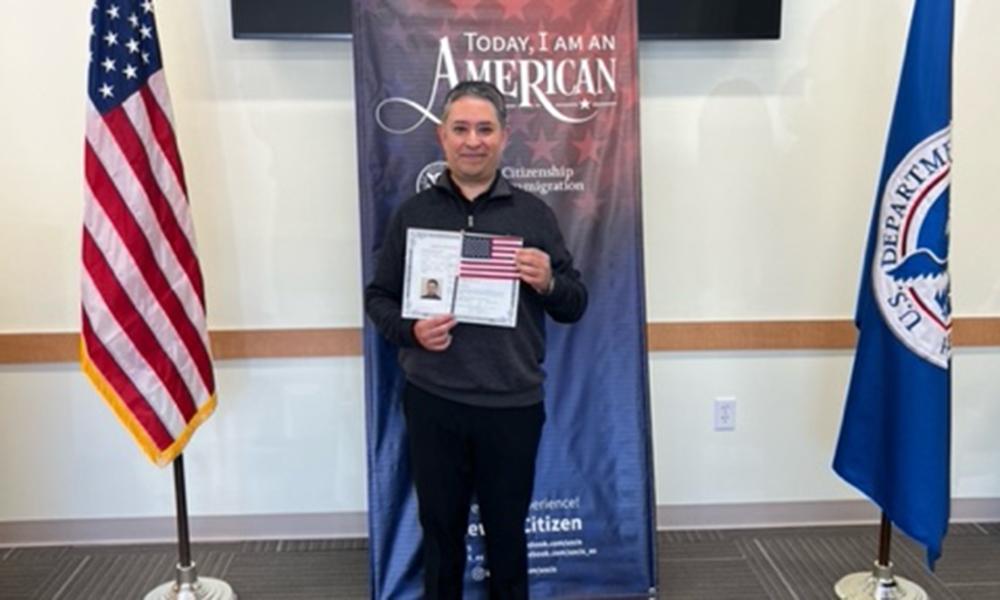 Associate Pastor Becomes American Citizen