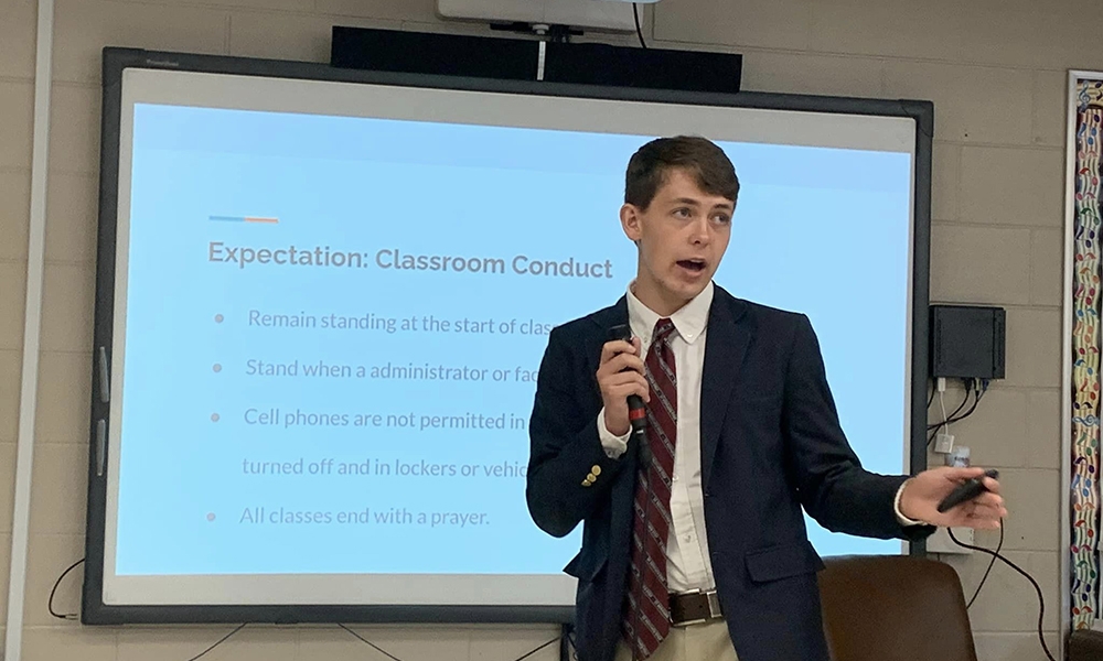 ov-St Bernard begins classes 2