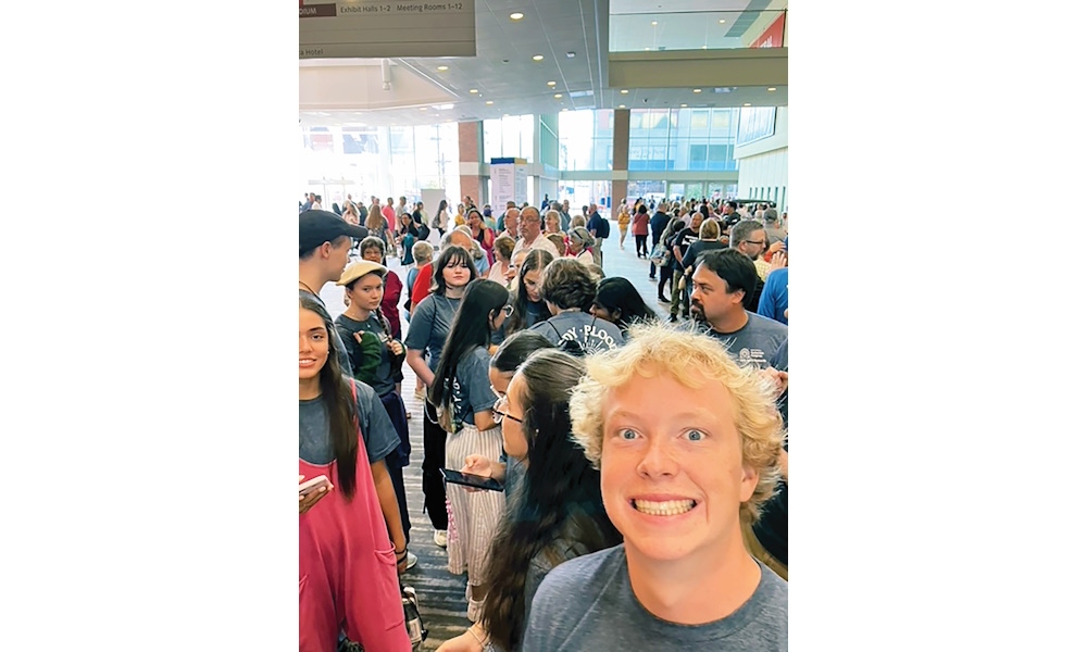 'Hope does not disappoint' 8