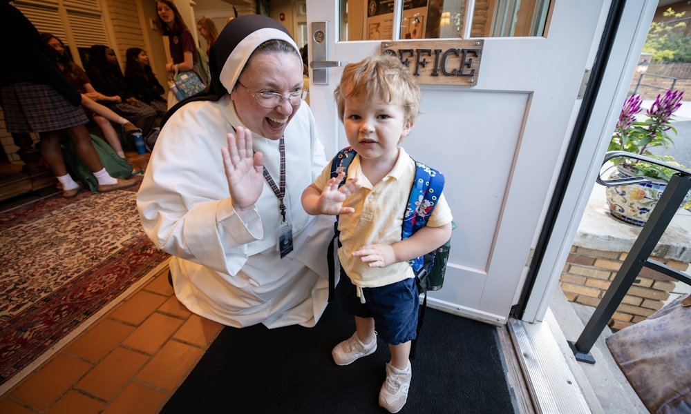 ‘A heart no earthly love can fill’