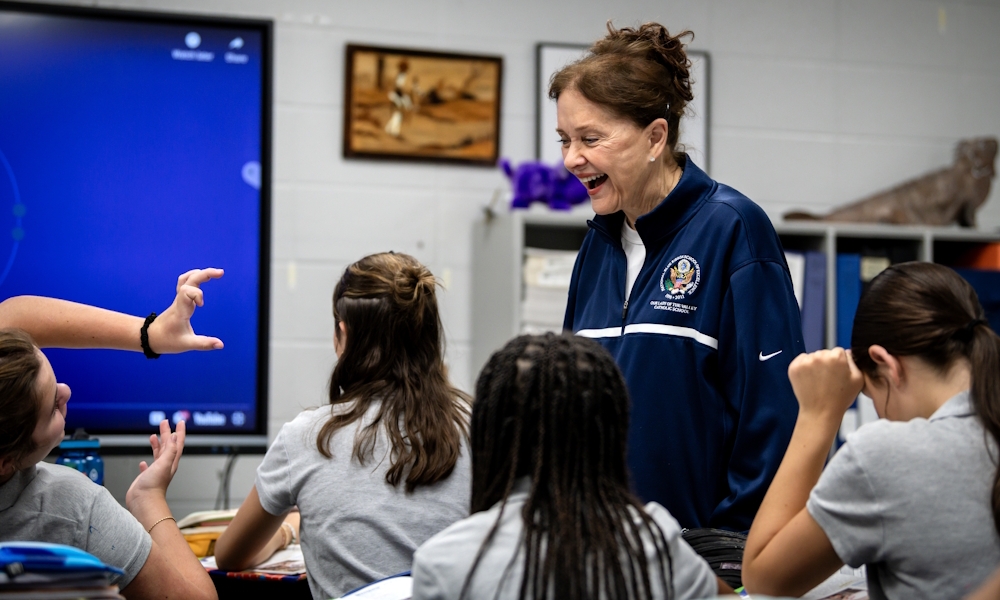 ‘I am here because it is Catholic’