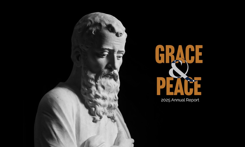 ‘The grace and peace of Christ at work among us’