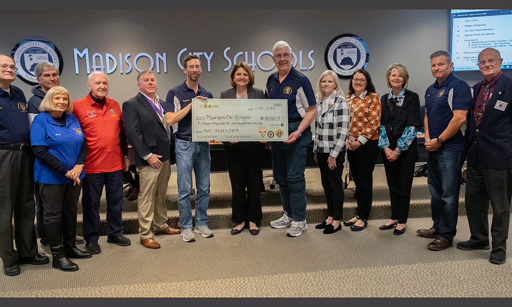 ov-madison knights donation