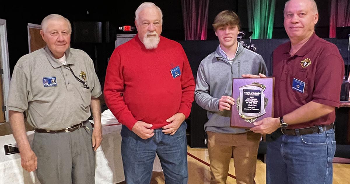 Knights of columbus council recognized one voice magazine