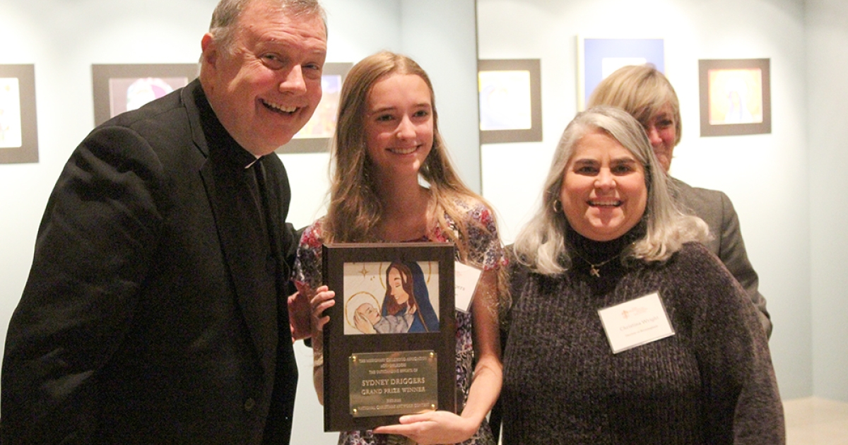Dadra Riggins Local student travels to National Shrine for award ceremony | One Voice ...