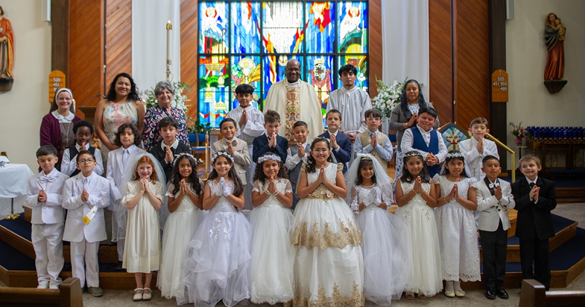 First Communion - St. Peter the Apostle, Hoover | One Voice Magazine