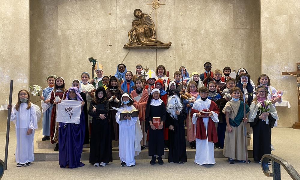 Student Saints Celebrate Special Feast Day