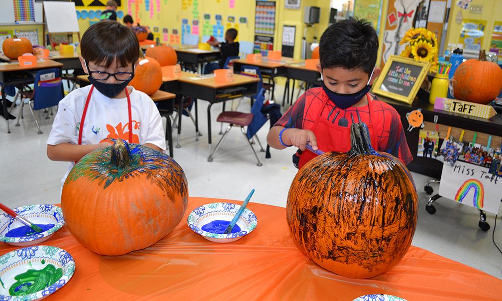 A Pumpkin Perfect Day for Students