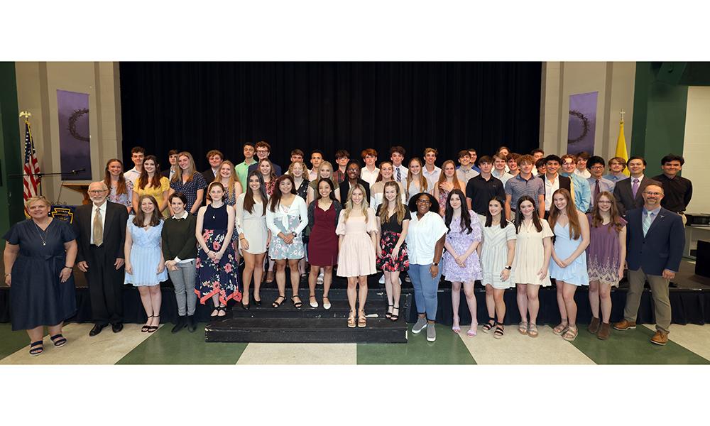 Students Inducted Into the National Honor Society