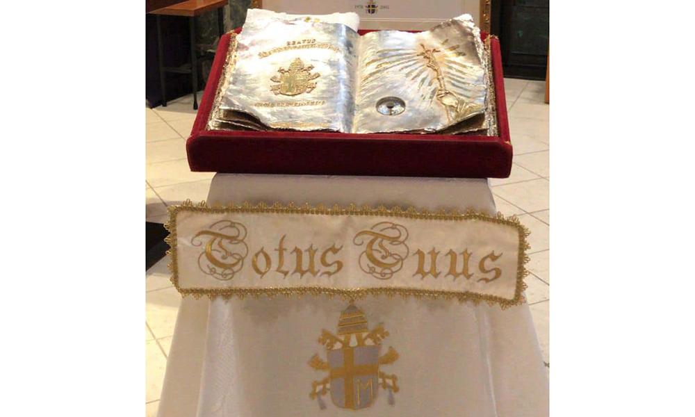 Relic of St. John Paul Ii’s Liquified Blood to Tour Diocese