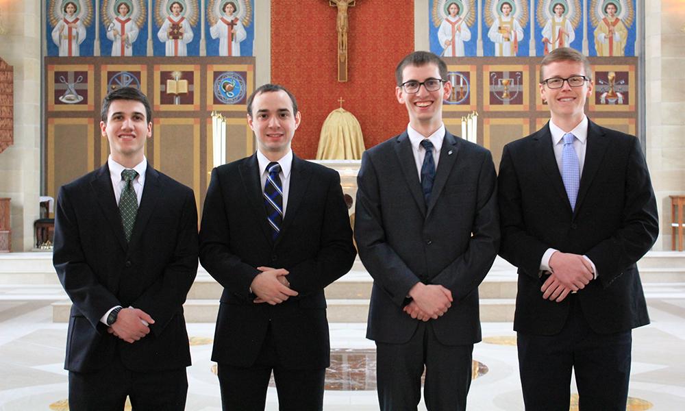 Seminarian graduates