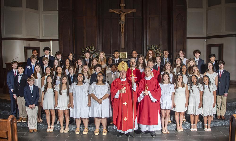 St. Francis Xavier Catholic Church Celebrates the Sacraments