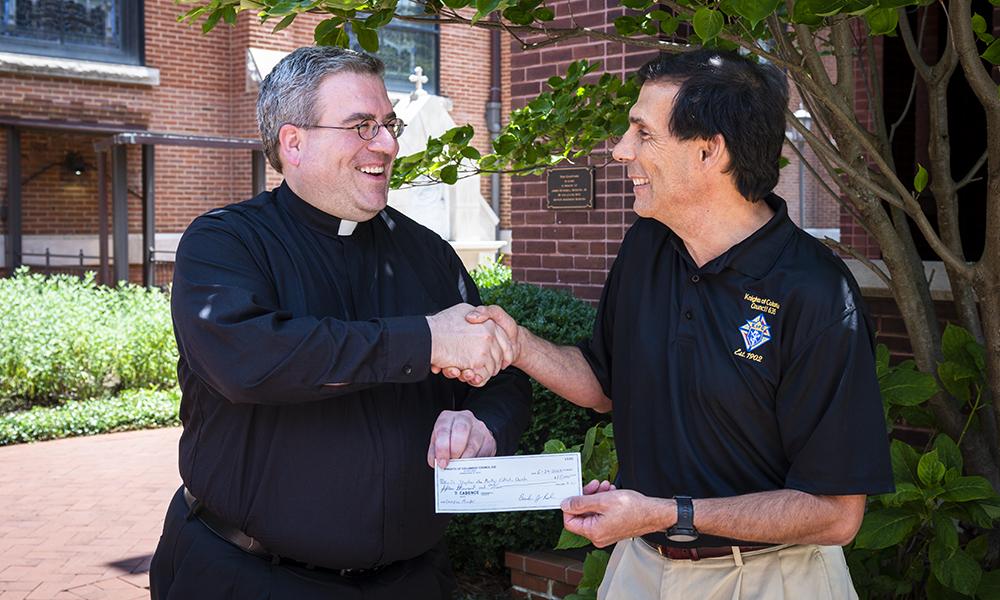 Birmingham campus ministry to benefit greatly from Knights donation