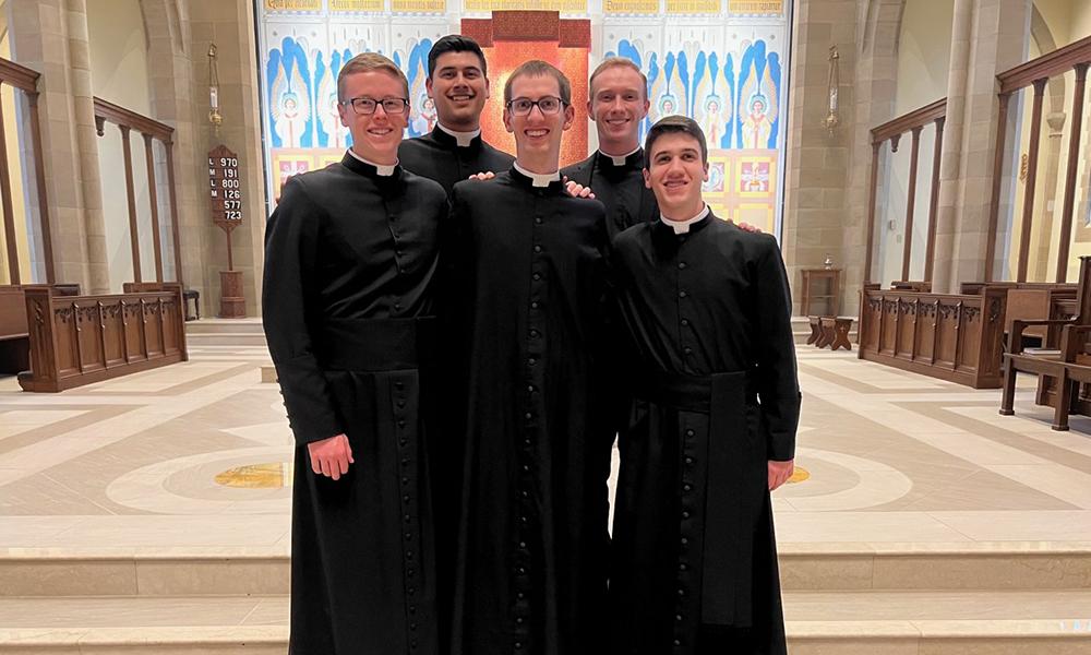 Diocesan Seminarians Installed as Lectors and Acolytes