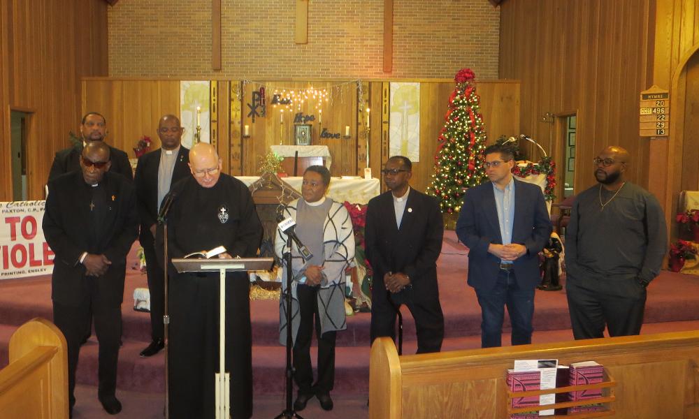 Fairfield Church Holds Ecumenical Prayer Service on Gun Violence